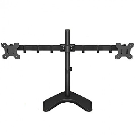 SOPORTE DOBLE P/MONITOR MÓVIL 13-27" 16KG