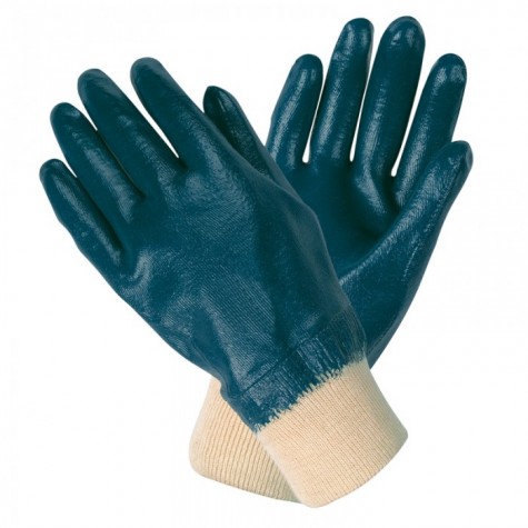 GUANTE HILO LATEX COMP. HN722 AZUL