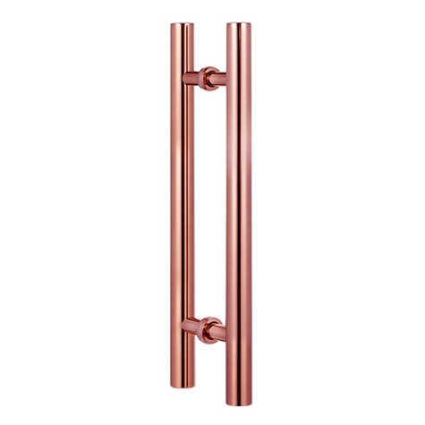 MANIJA P/PUERTA INOX RN 600X38 ROSE