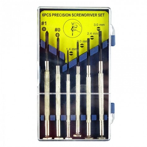 DESTORNILLADOR RELOJERO 6PCS.MT.ECO