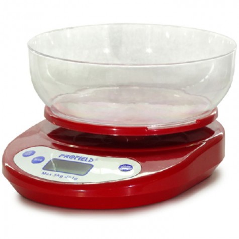 Balanza digital de cocina plat. 5kg