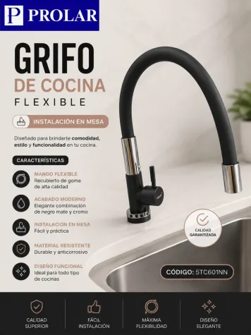 GRIFO DE COCINA FLEXIBLE