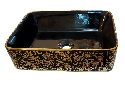 LAVABO DE  CERÁMICA PARA MESA 48X37X14