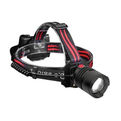 LINTERNA CABEZA ALUM.15W P50 L2 USB LED