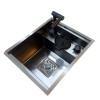 Thumbnail PILETA COCINA INOX 201, 45X39 NEGRO - TAPA0