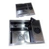 Thumbnail PILETA COCINA INOX 201 NEGRO 55X450