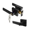 Thumbnail CERRADURA PARA PUERTA CUADRADO NEGRO0