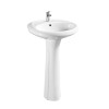 Thumbnail LAVATORIO CEREMAICO PEDESTAL  34X29X120