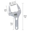 Thumbnail LLAVE FRANCESA AJUSTABLE BOCA ANCHA 8-68MM0